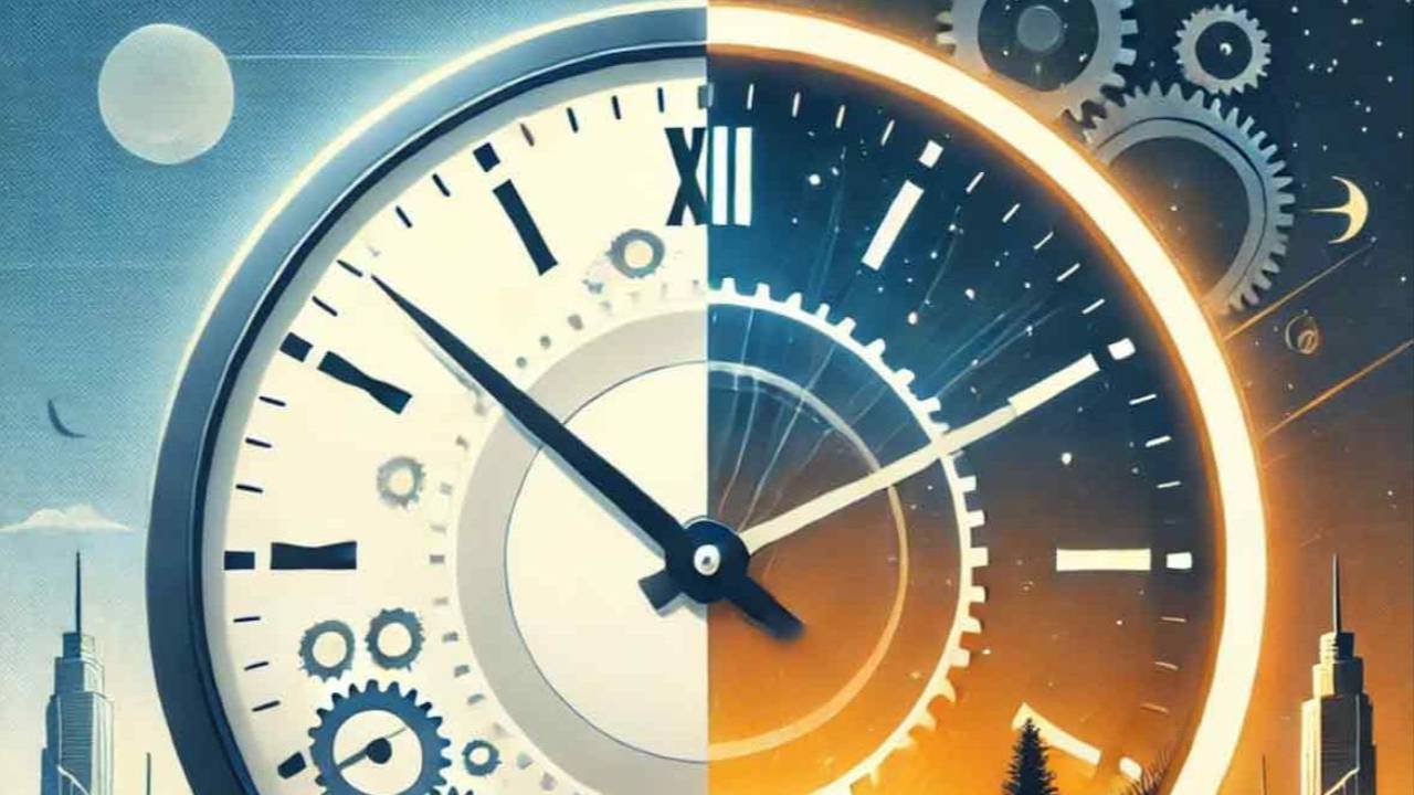 Daylight Savings Time Sun. Nov. 3, 2024 Clocks One Hour Back In Time