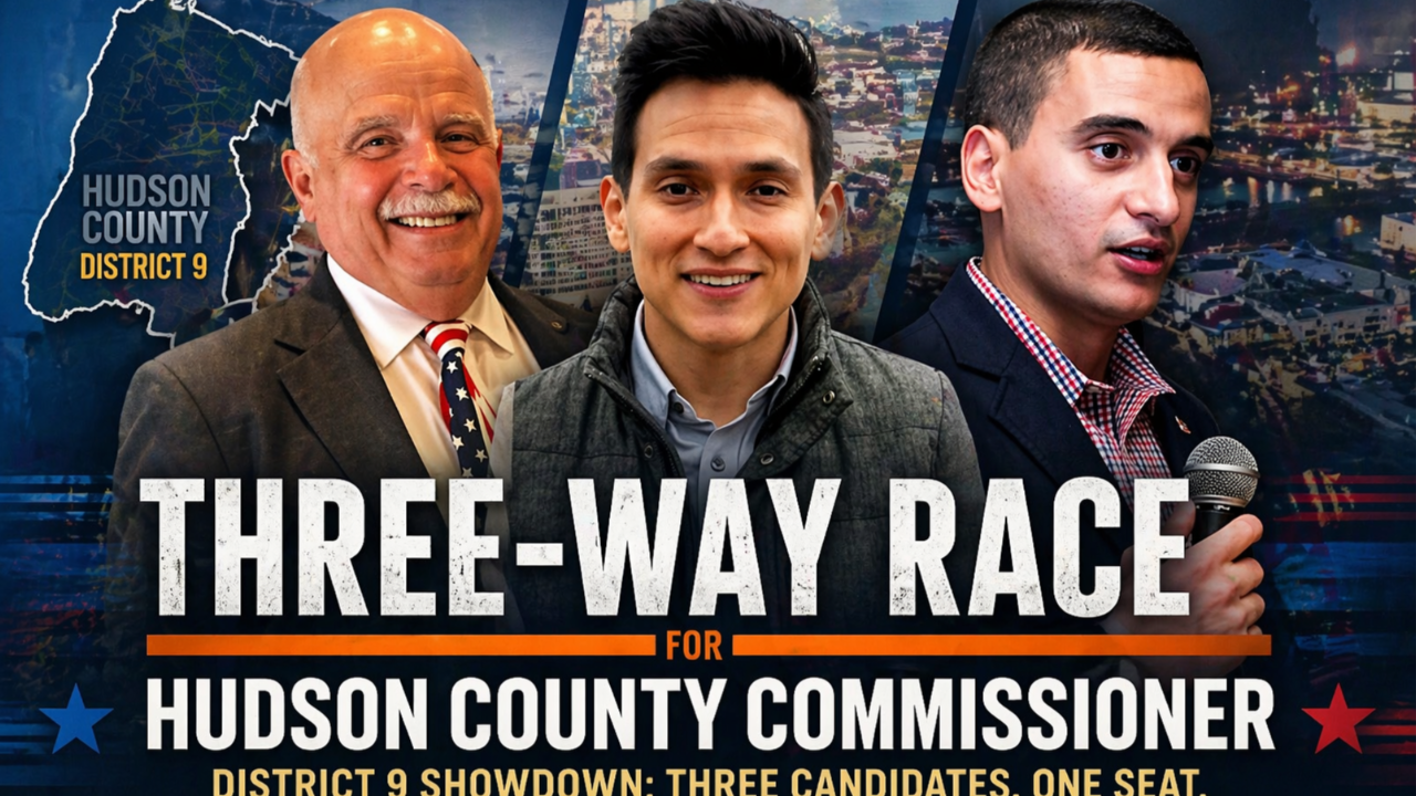 Three Candidates for Hudson County Commissioner Distict 9