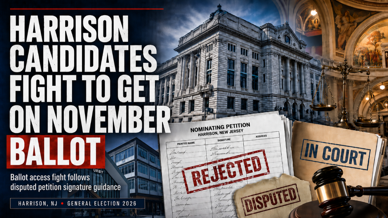 Harrison Candidates Fight Article Cover
