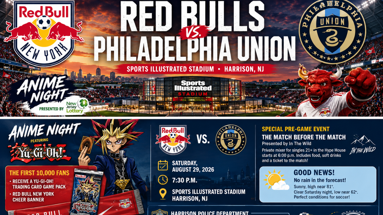Red Bulls Philadelphia Union Soccer Game