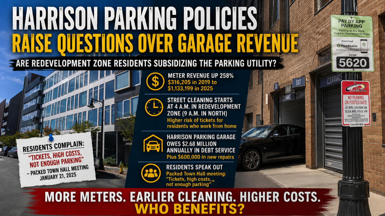 Harrison Parking Garage Center Revenue Cover