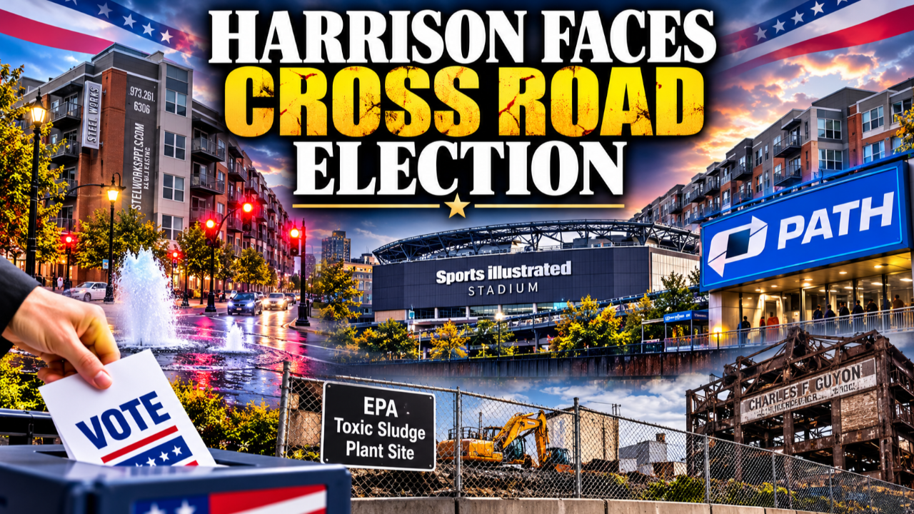 Harrison Faces Cross Road Graphic Art