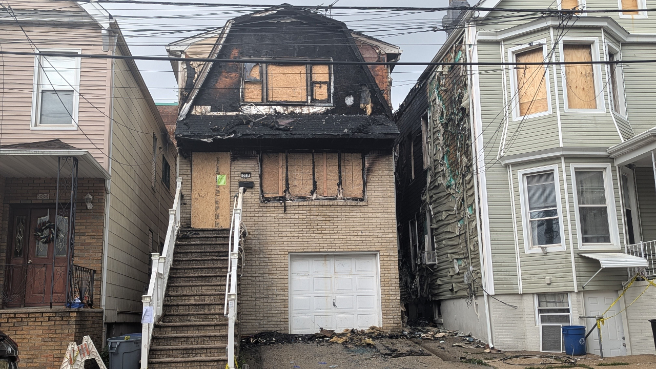 Harrison NJ Buiding Fire North 5th Street