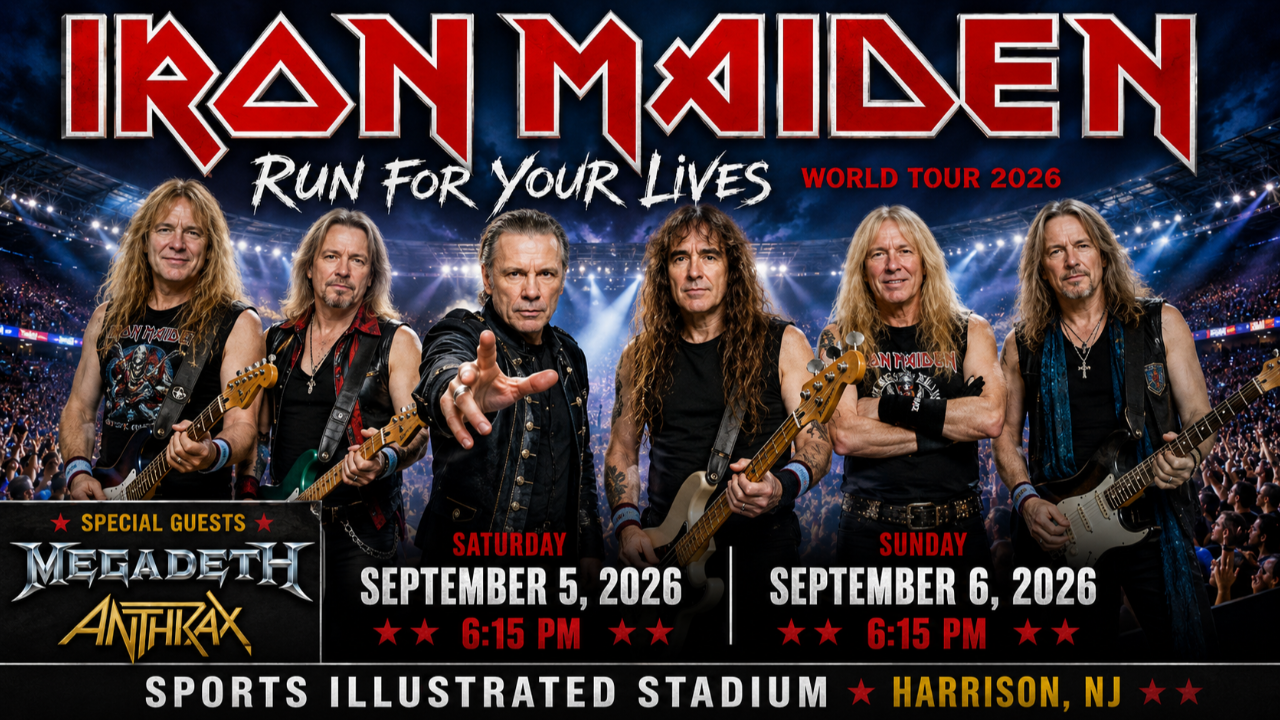 Iron Maiden Sports Illustrated Stadium