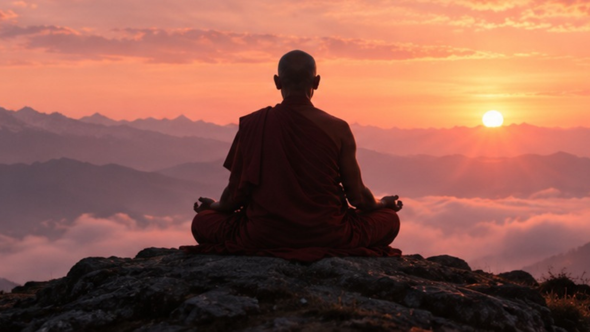 Calm as a monk