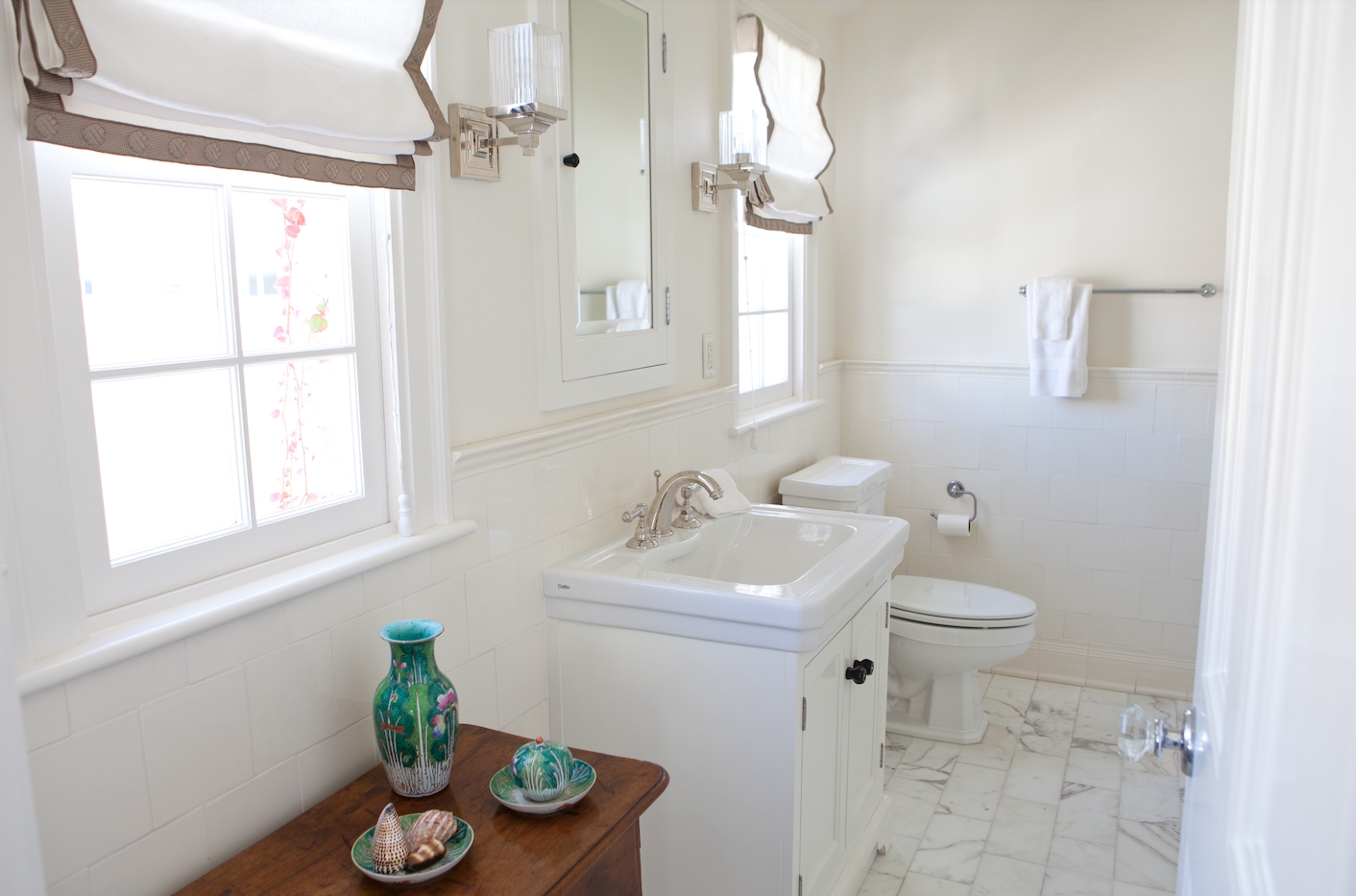 Bayshore Drive Newport Beach California bathroom interior