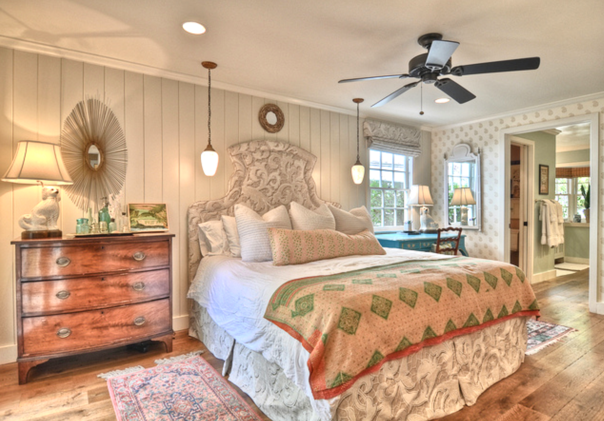 Vista Drive Newport Beach California primary bedroom interior