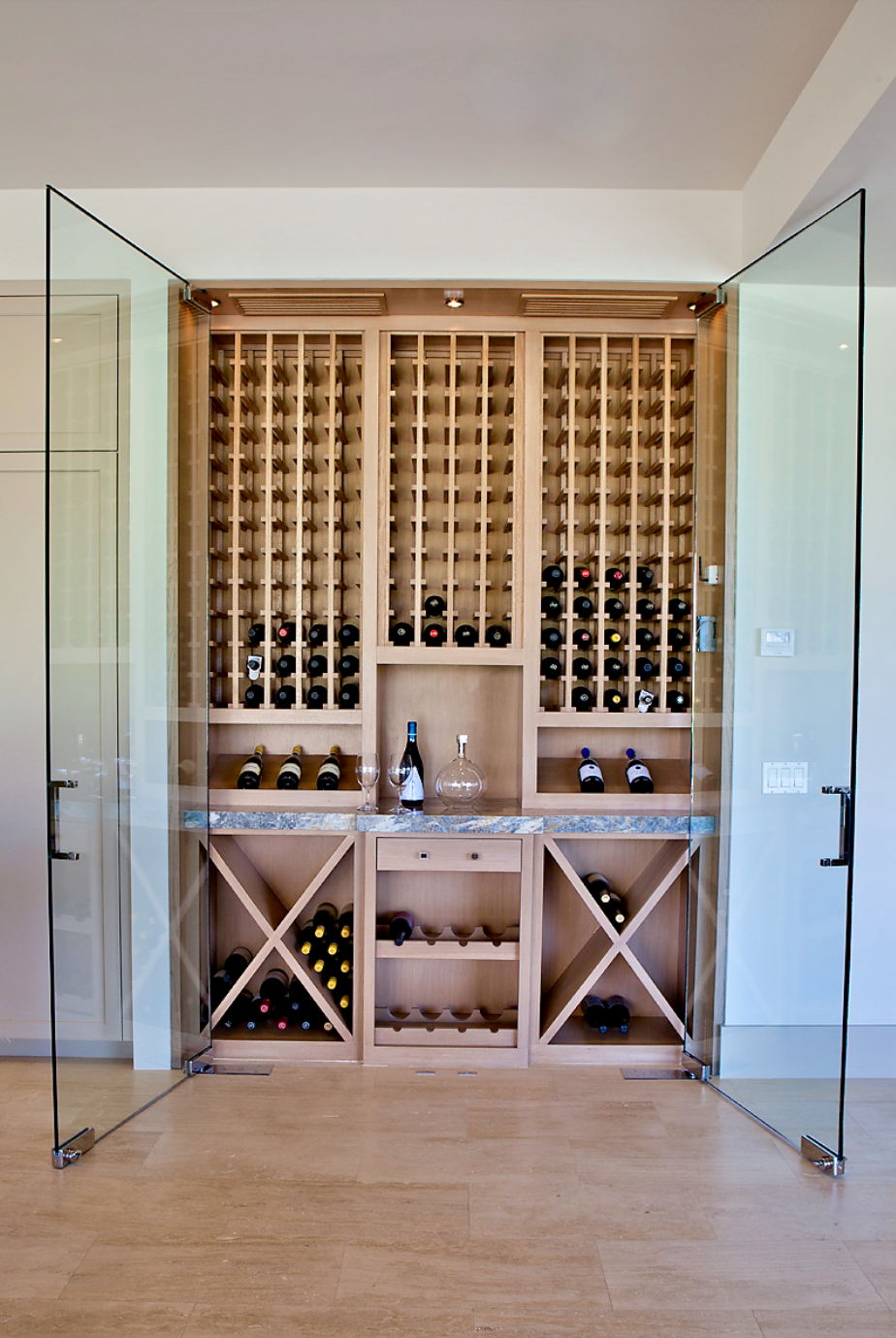Via Pisa La Quinta California wine storage