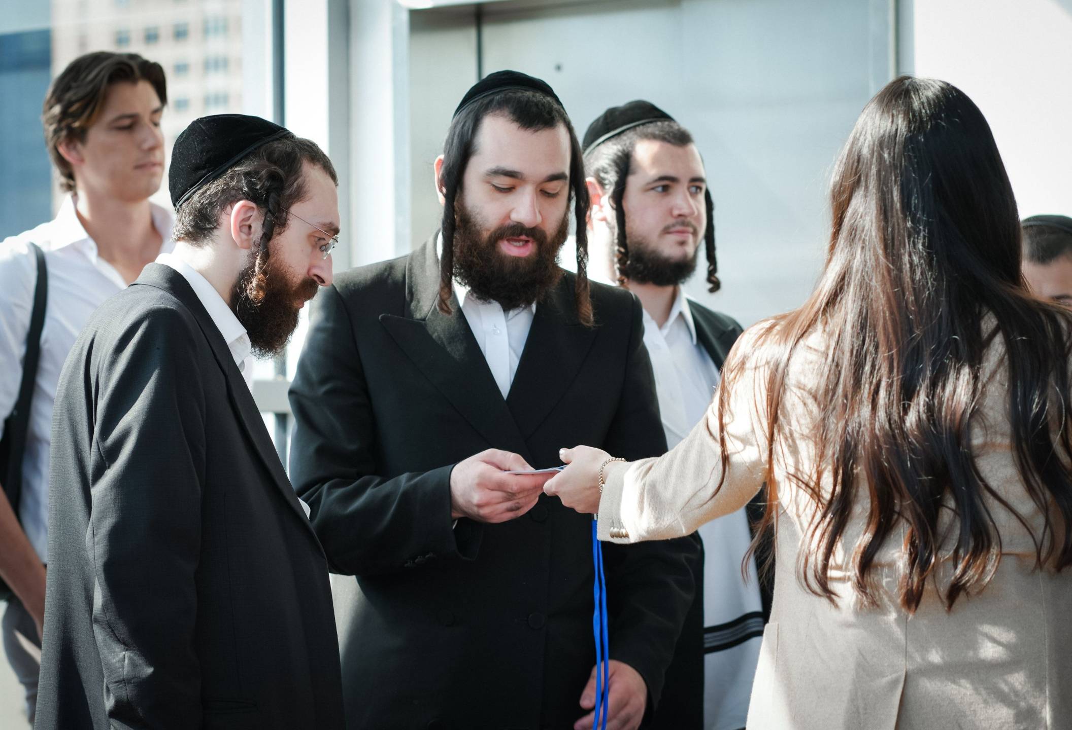 Check-in and coffee at a previous Whole Life Accelerator