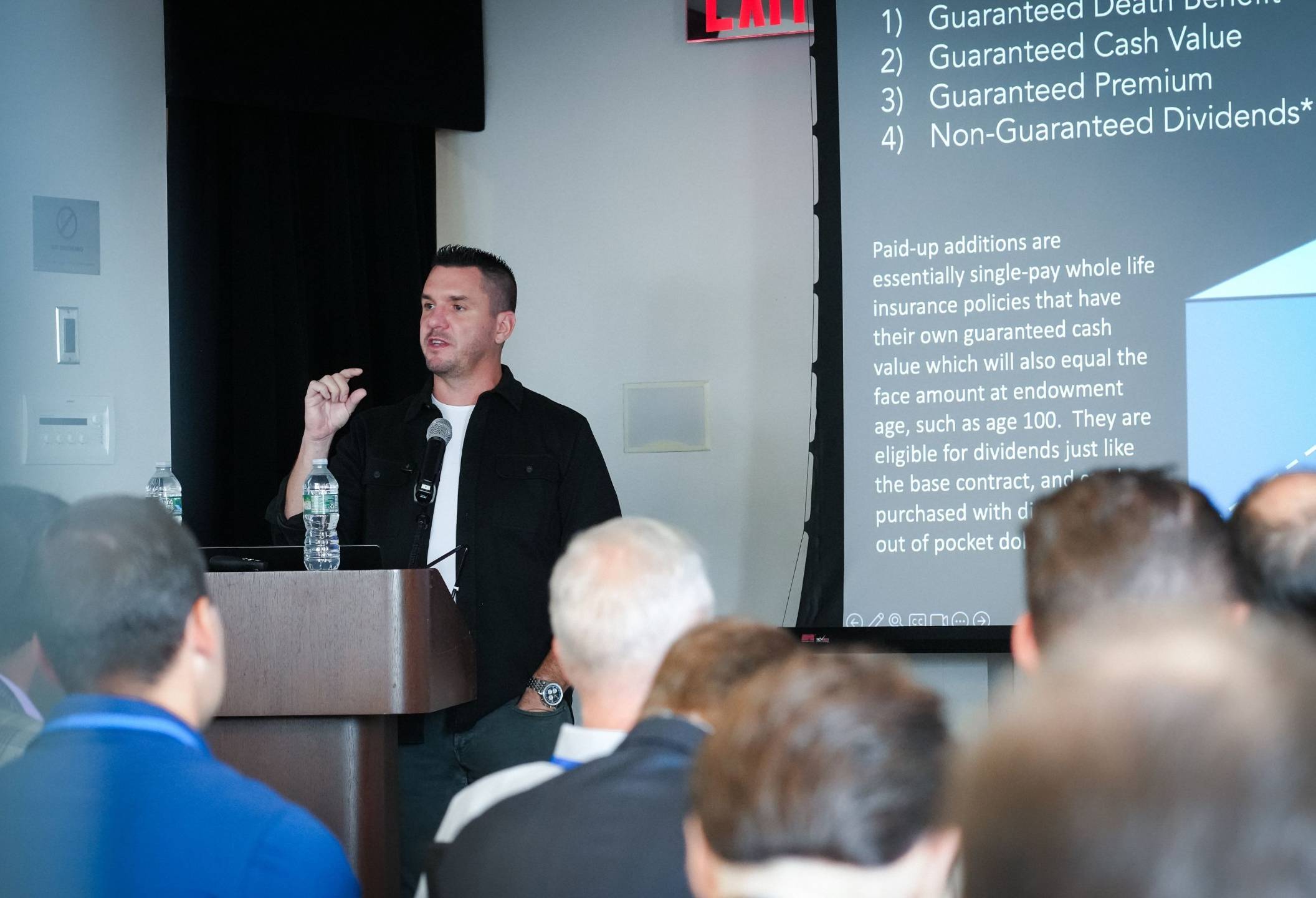 Tom Wall walking through a case example