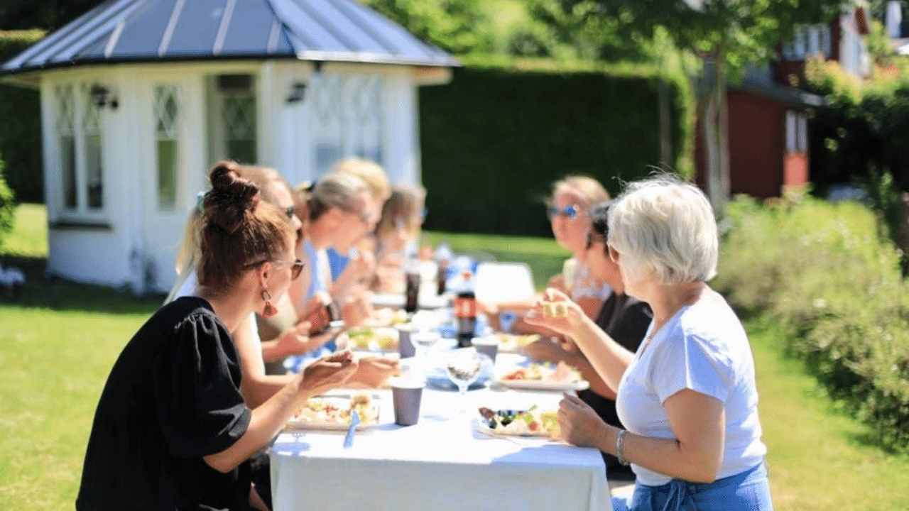Mindfulness kurs med gruppesamlinger Sandviken Gård.