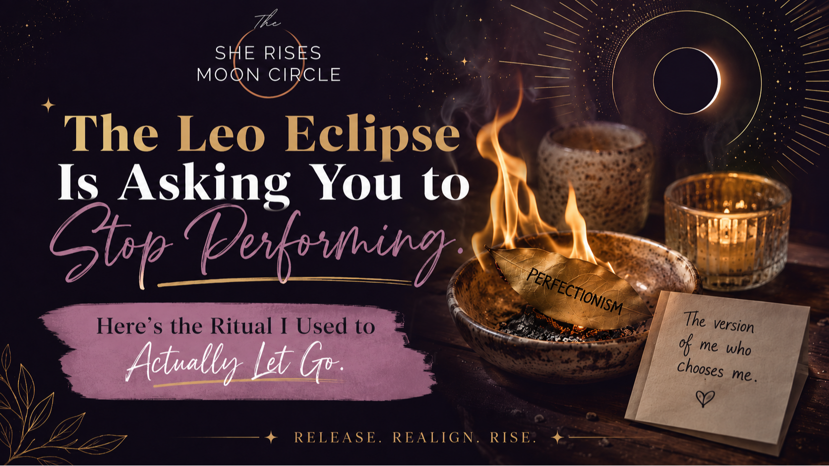 Leo new moon circle