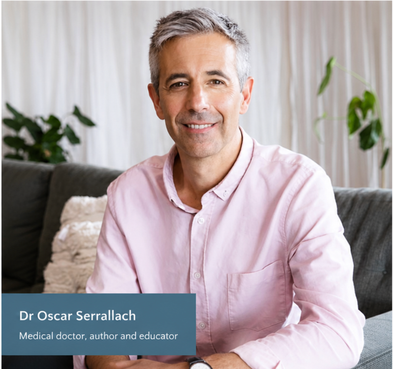 Dr Oscar Serrallach, medical doctor, author and educator