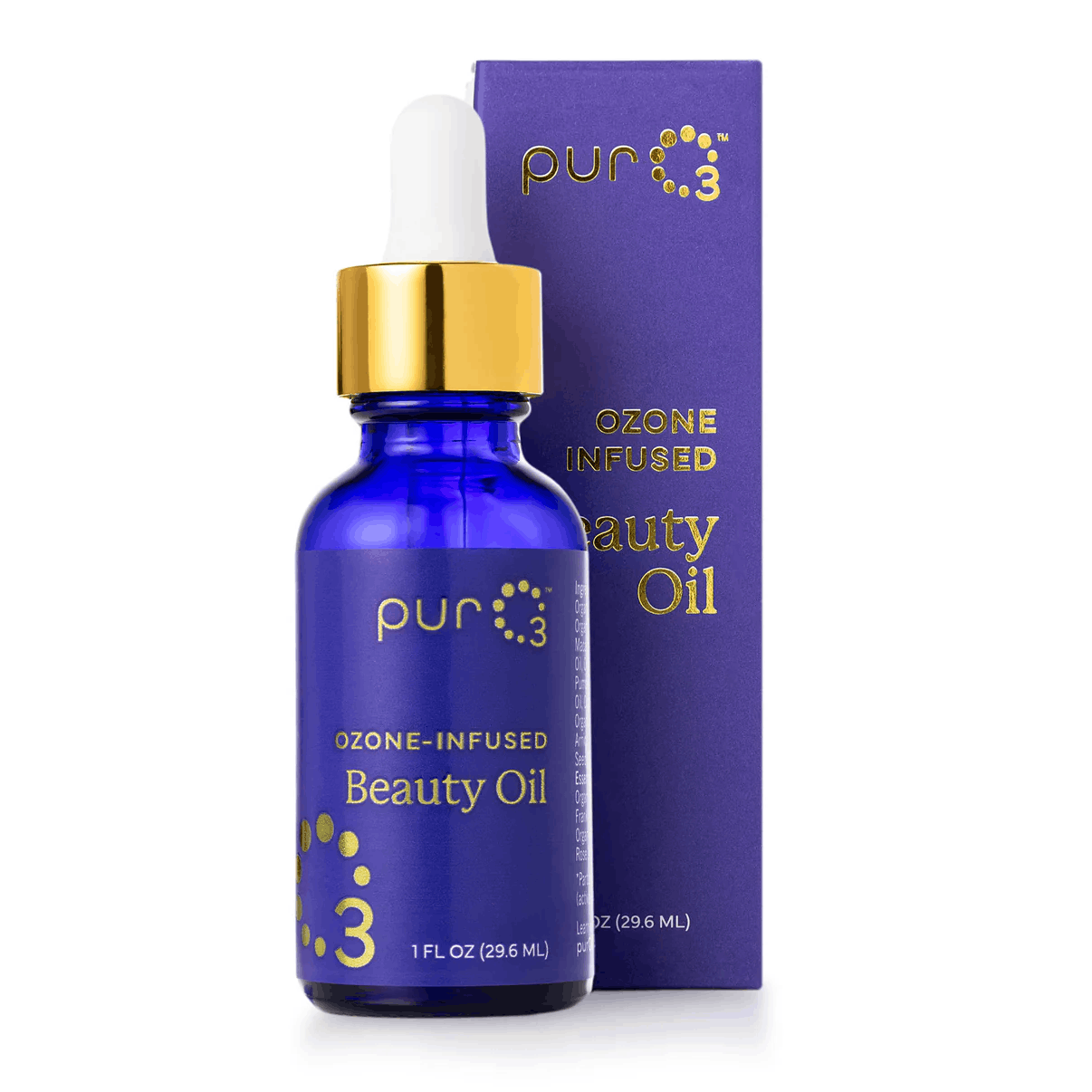 Beauty Oil solution bottle