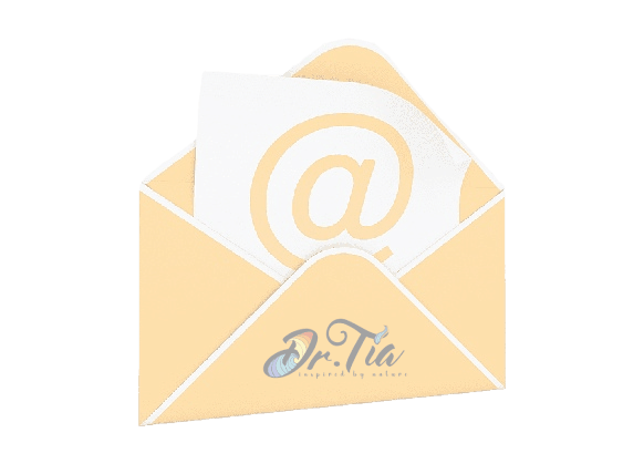 Dr. Tia email newsletter and wellness updates icon