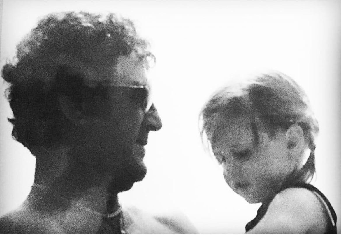 Dr. Tia Trivisonno with a child in a candid moment