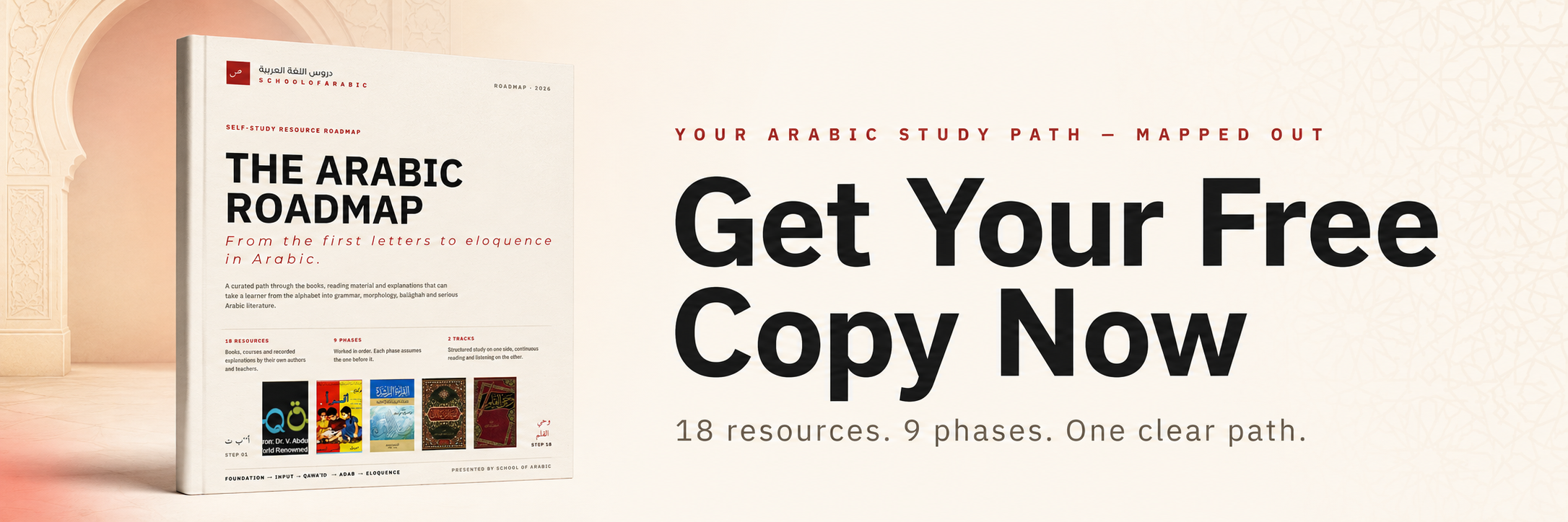 The Arabic Roadmap banner
