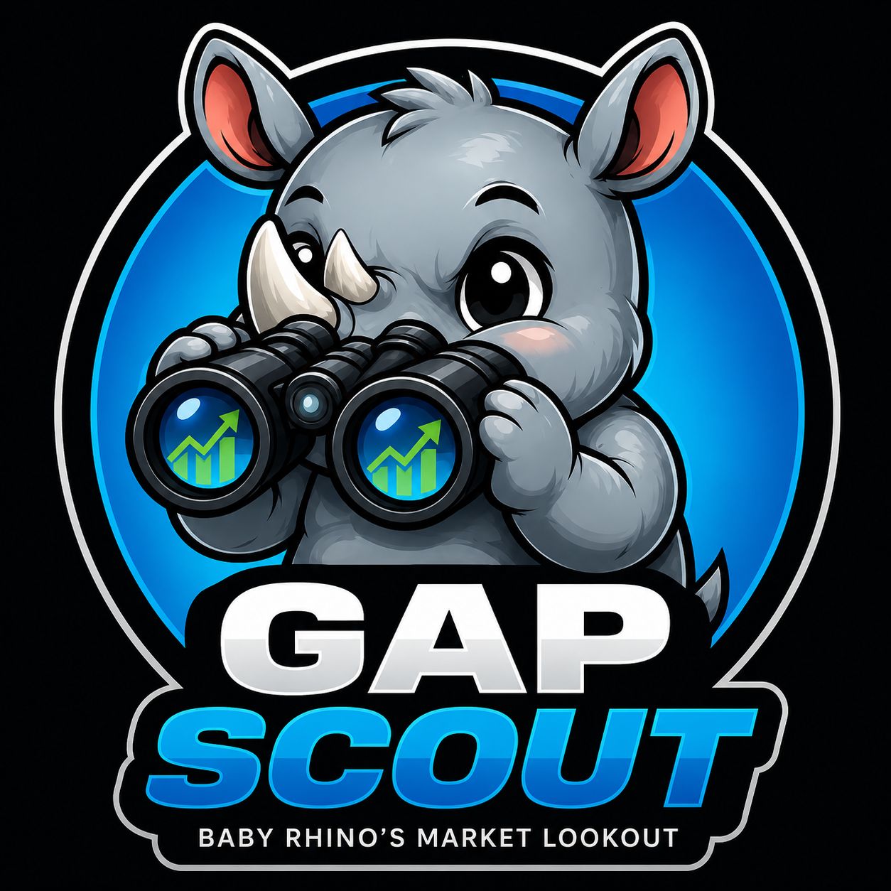 Gap Scout — Baby Rhino's Market Lookout logo