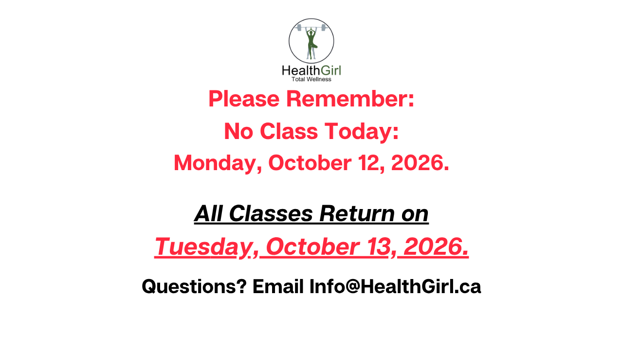 no classes today, Monday, October 12, 2026. All classes return tomorrow, Tuesday, October 13, 2026.
