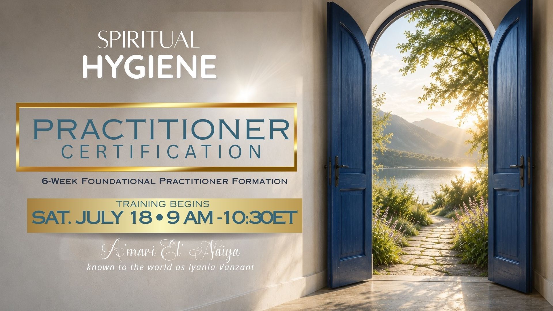 Spiritual Hygiene Practitioner Certification — 6-Week Foundational Practitioner Formation