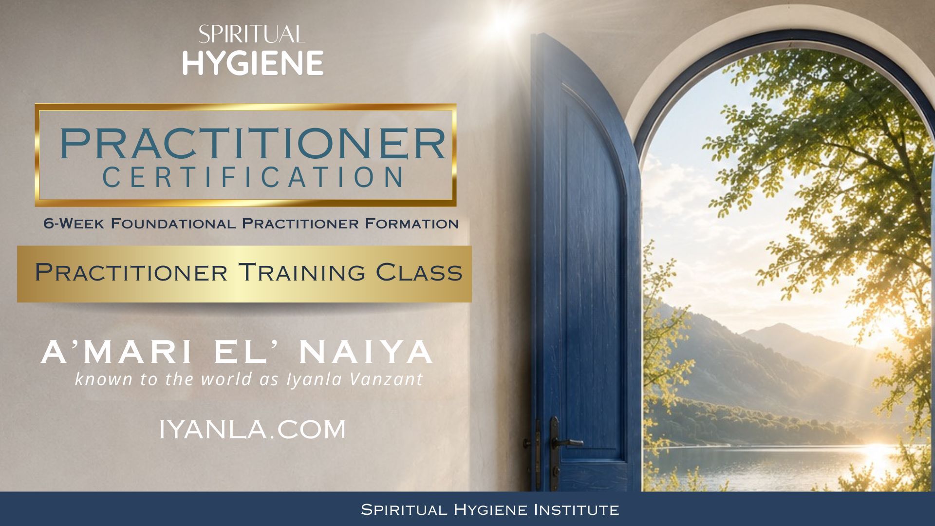 Spiritual Hygiene Practitioner Certification — 6-Week Foundational Practitioner Formation