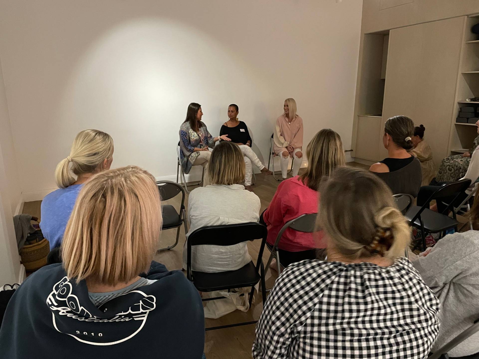 Violetta facilitating a women’s circle