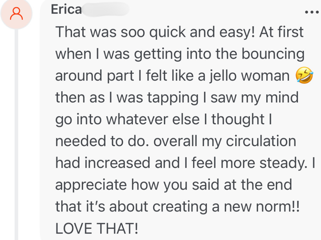 Participant feedback