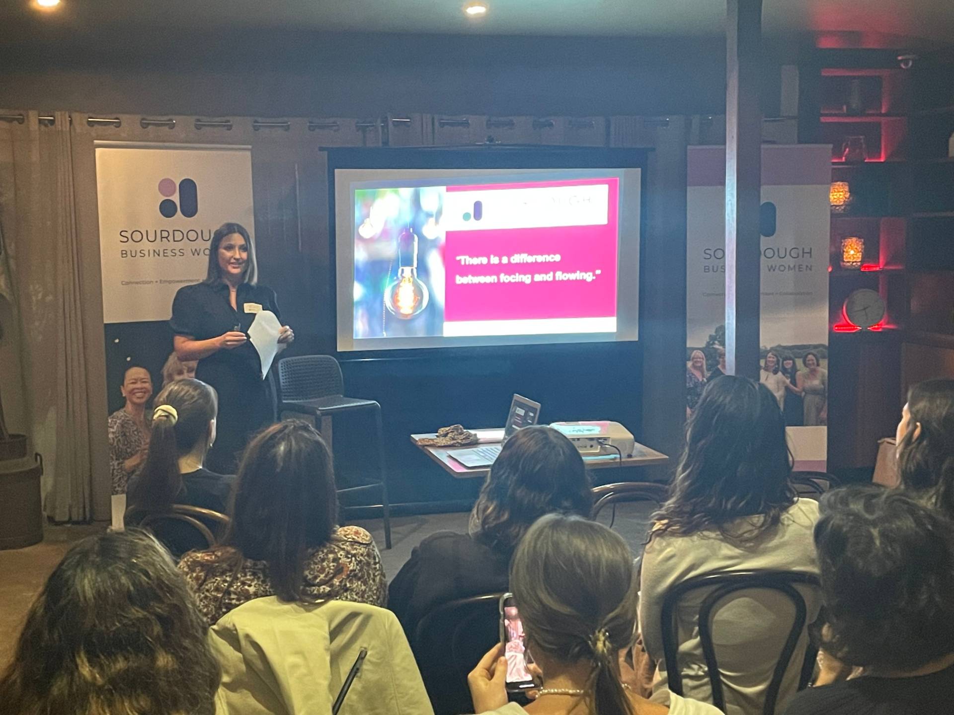 Violetta facilitating a workshop