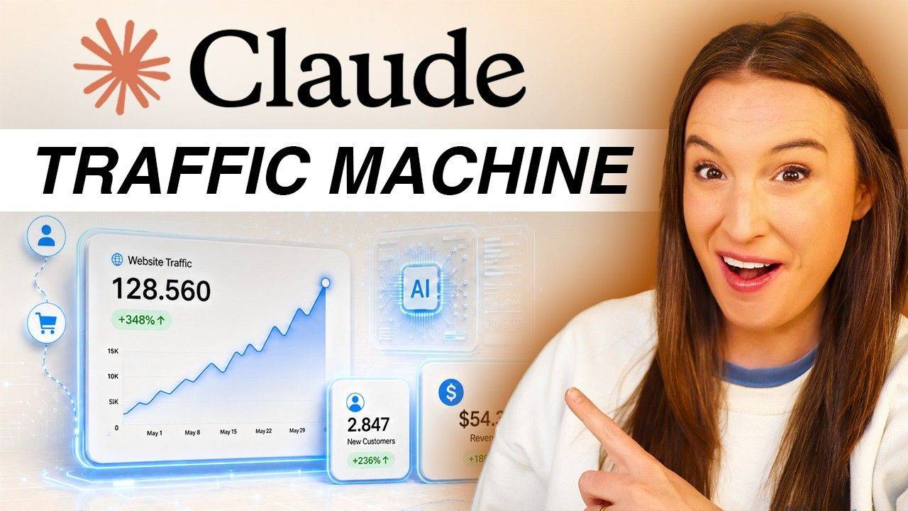 Thumbnail for Kate Hayes’ video on building an AI lead magnet with Claude (adjust it if the thumbnail shows something specific)