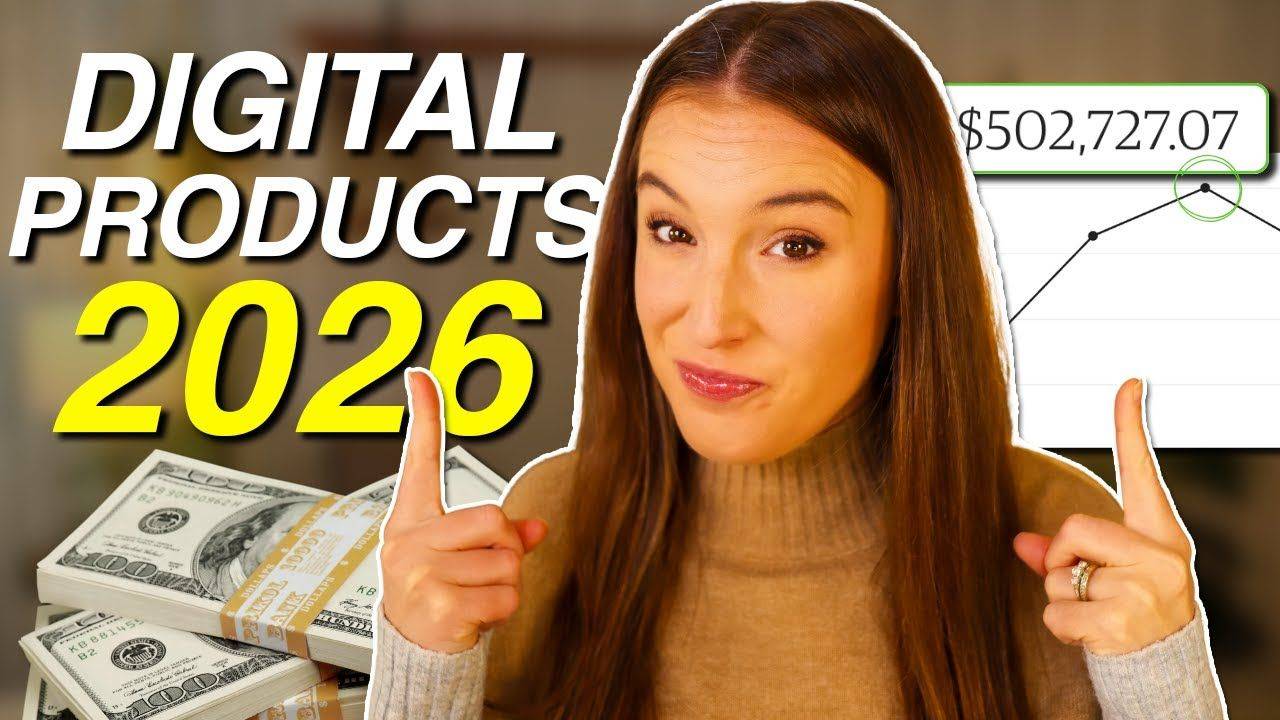 Kate Hayes explaining how to sell digital products with a $0 budget. Tweak this if it doesn't match what's in the thumbnail.