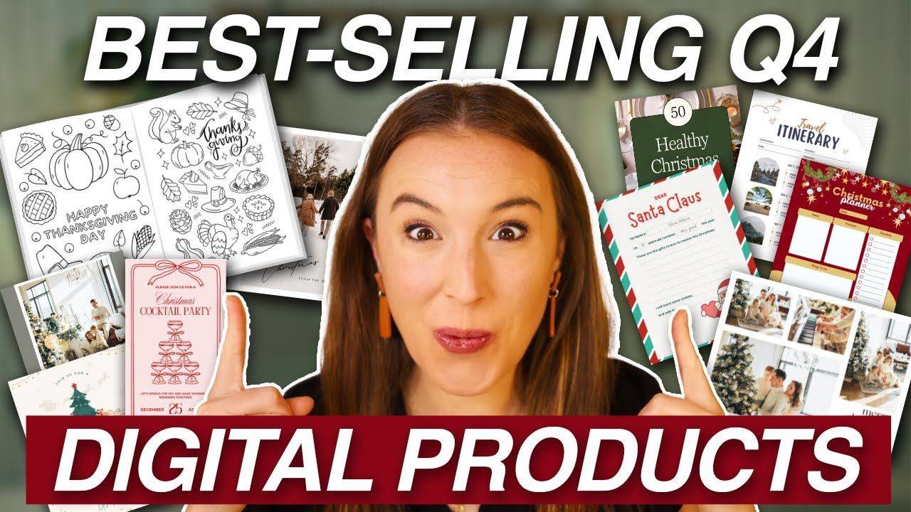 24 Christmas digital products to sell this holiday season