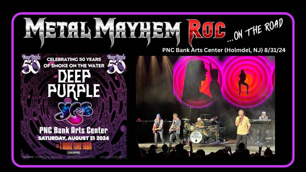 Deep Purple and Yes Ignite Holmdel, NJ: A Night of Legendary Rock