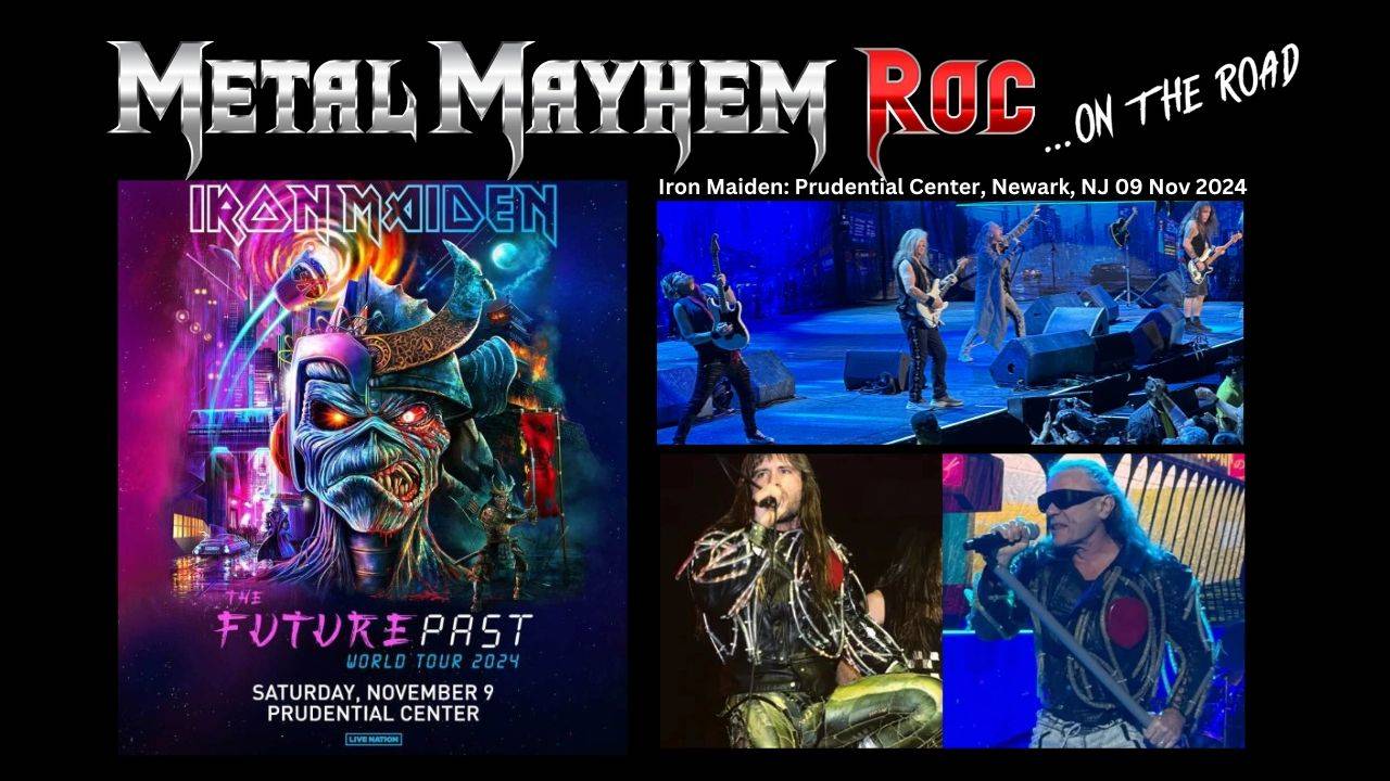 Iron Maiden “The Future Past” Tour 2024: New Jersey Show Recap 