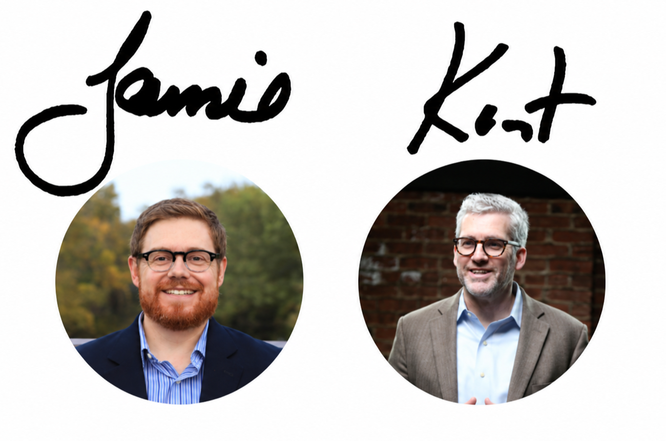 Jamie Aten and Kent Annan