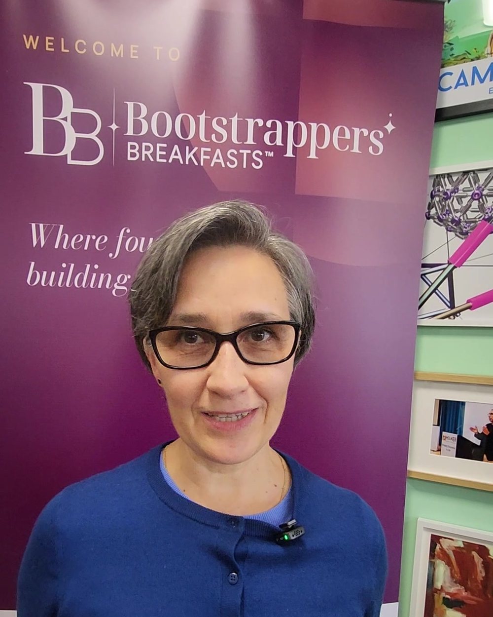 A founder at The Bootstrappers' Breakfasts in Cambridge