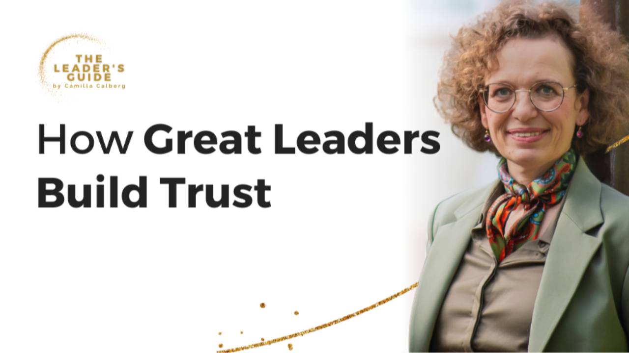 How Great Leaders Build Trust