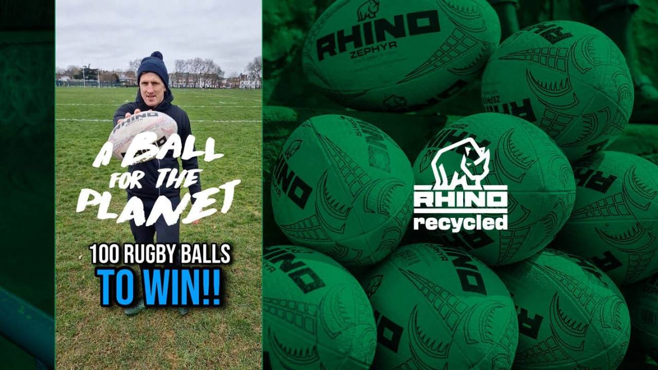 The RT Academy x Rhino: 100 Recycled Rugby Balls Giveaway