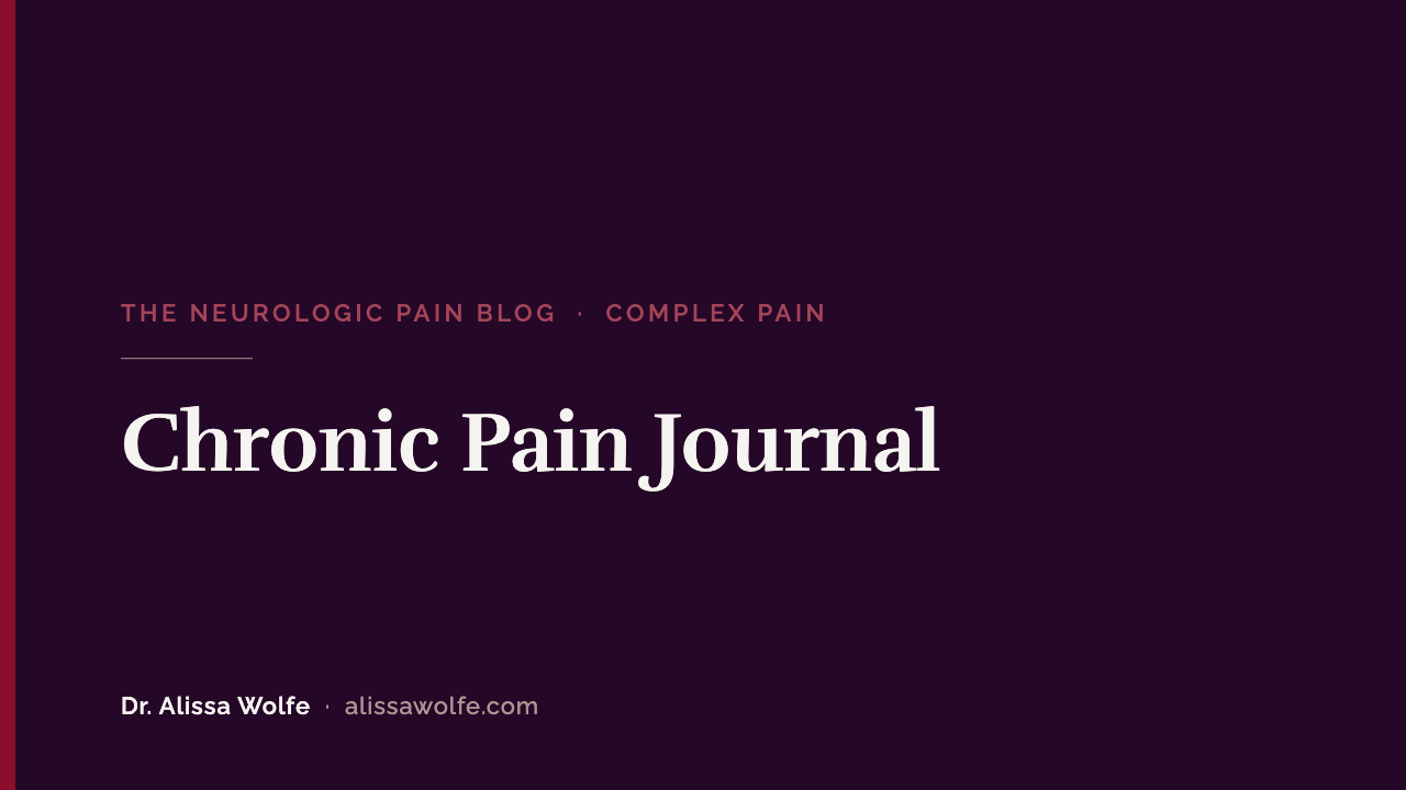 Chronic Pain Journal: 10 Things to Track (and Why to Skip the Pain Scale)