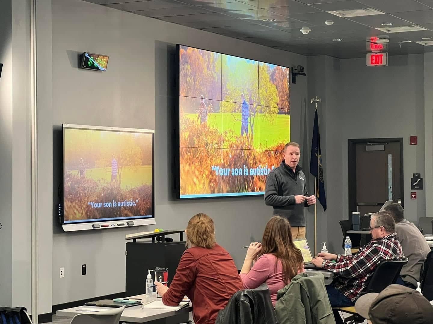 Captain Turning Teaching Autism Response