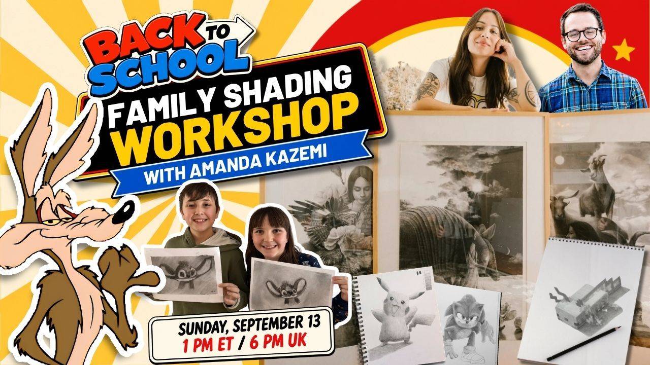 Back to School Family Shading Workshop with Ms. Amanda Kazemi
