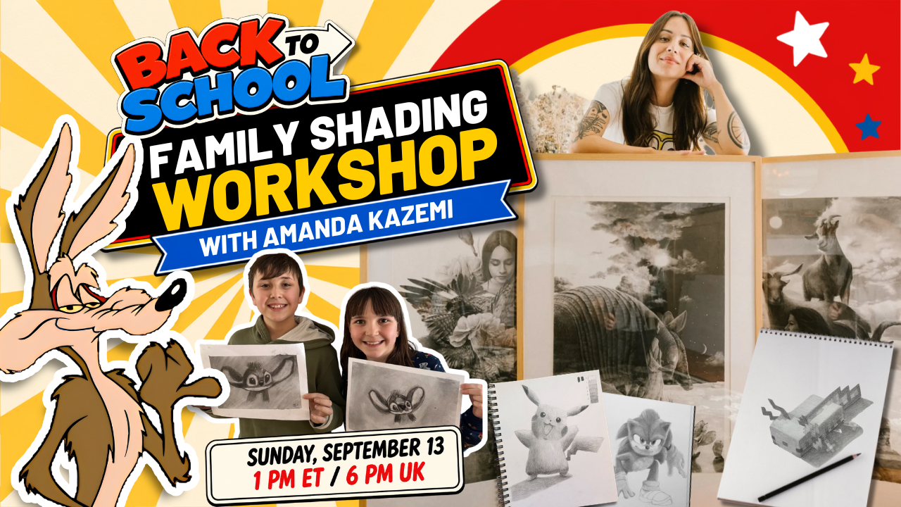 Back to School Family Shading Workshop with Ms. Amanda Kazemi