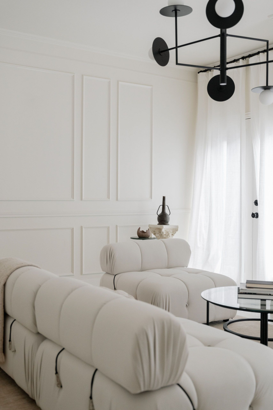 image of white living room