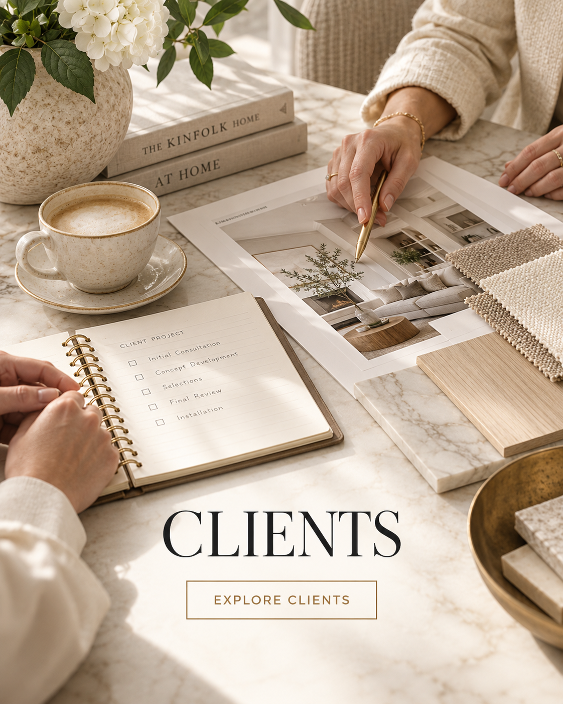 Client experience tools for interior designers
