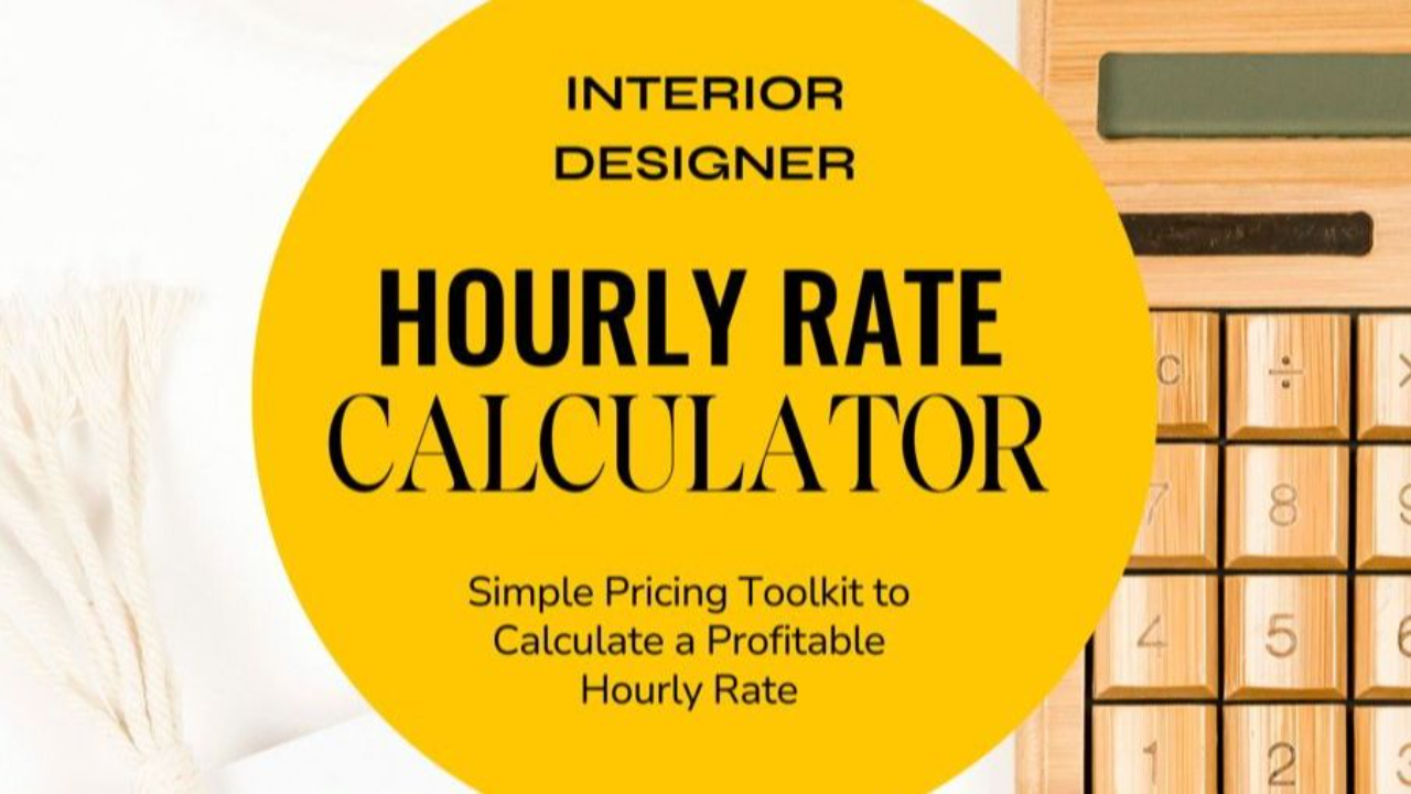 Interior Designer Hourly Rate Calculator