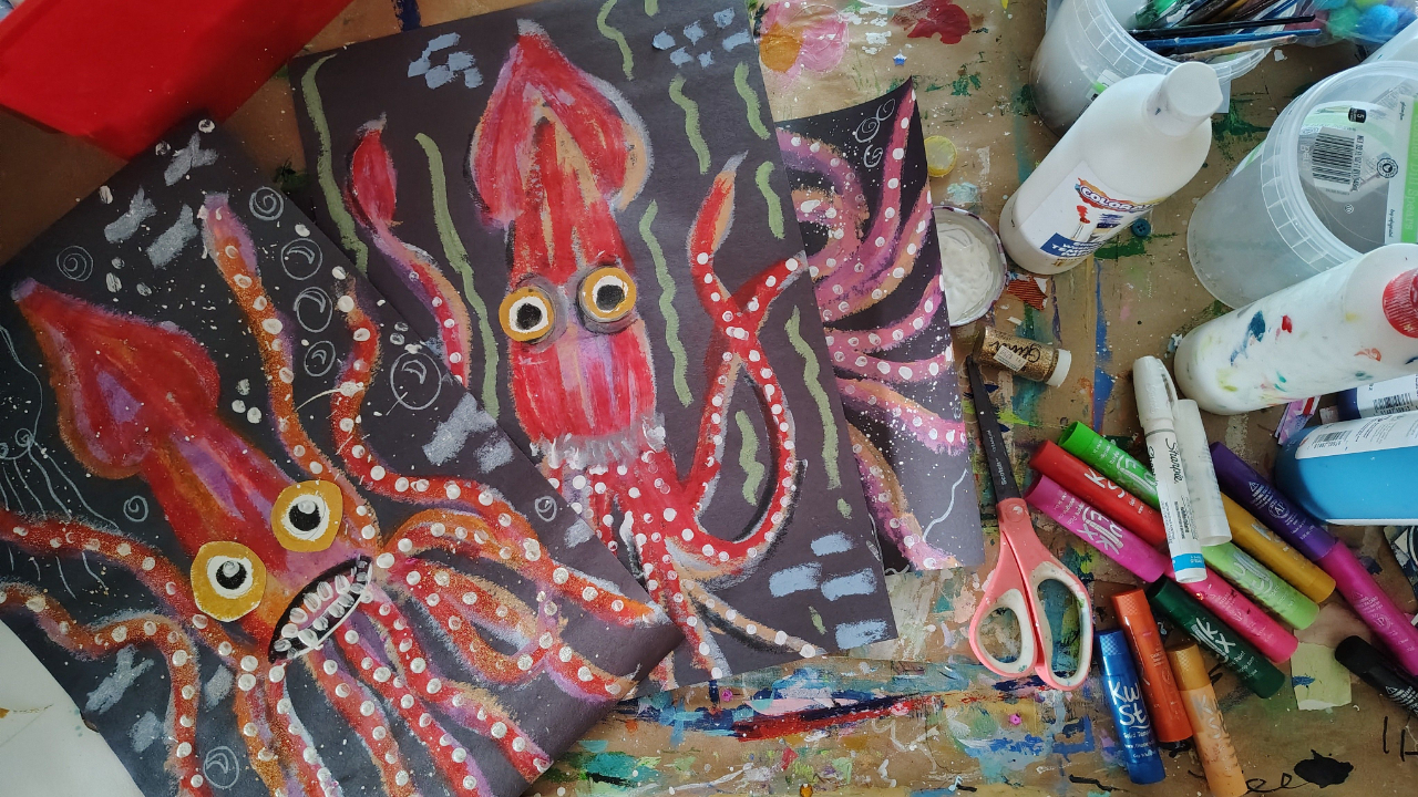Giant Colossal Squid