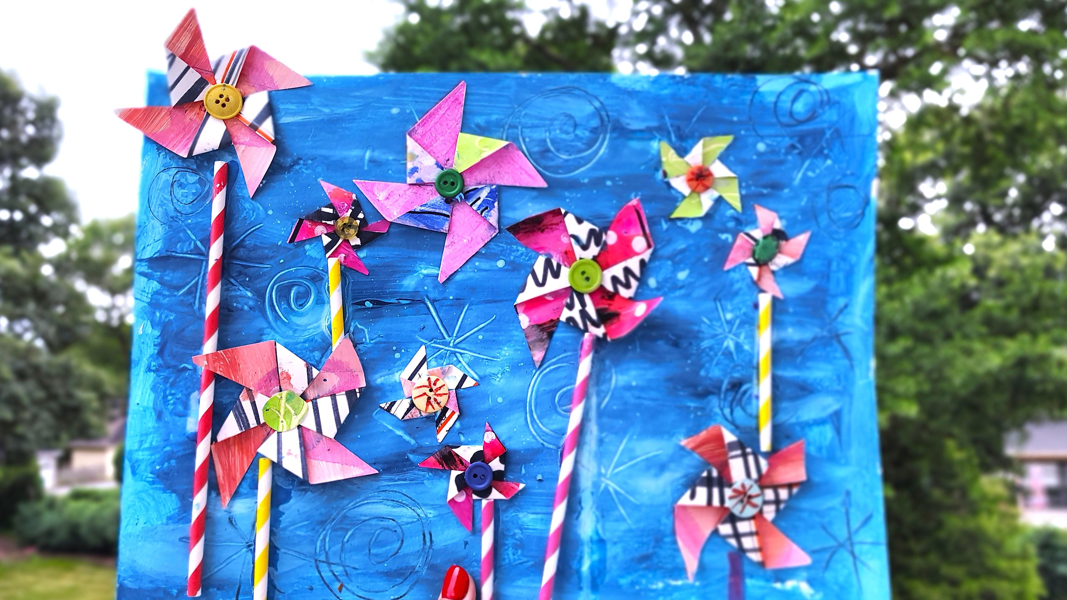 Pinwheel Collage