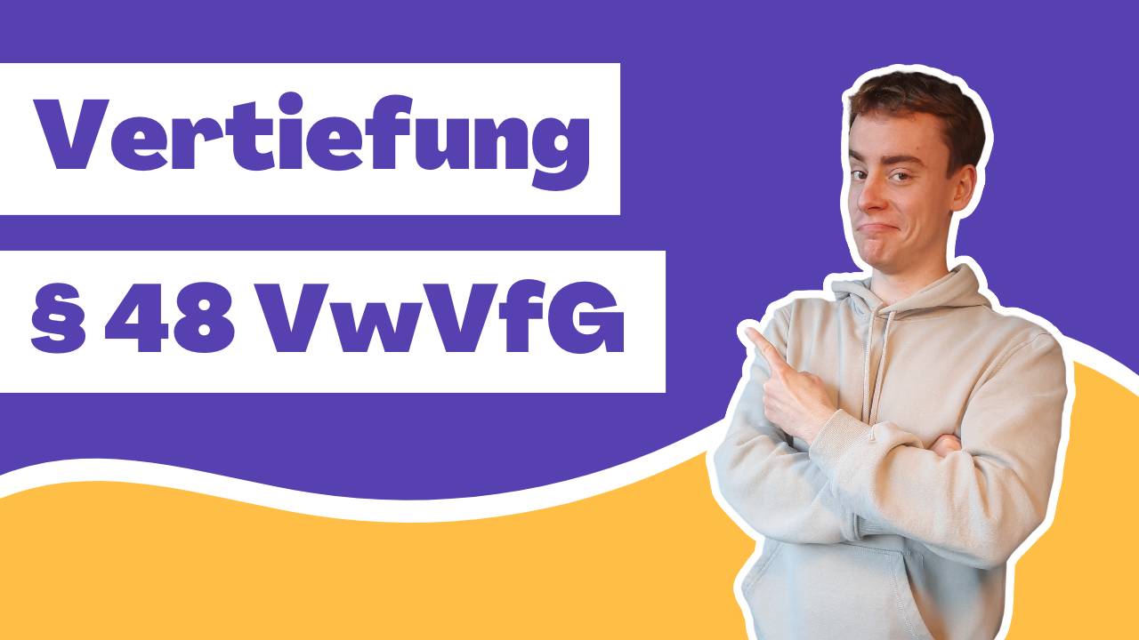 Rücknahme Verwaltungsakt § 48 VwVfG