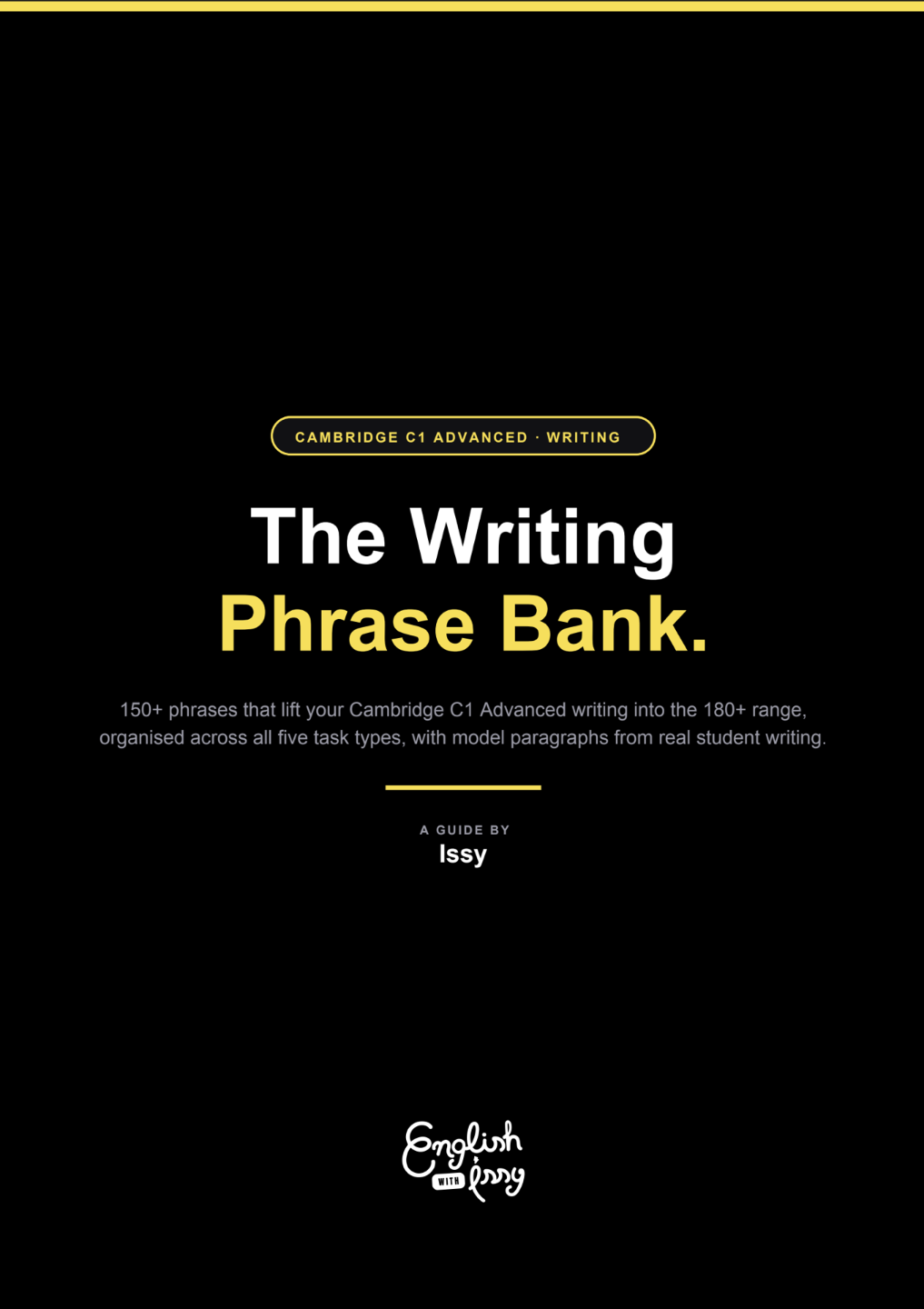 C1 Advanced Writing Phrase Bank PDF