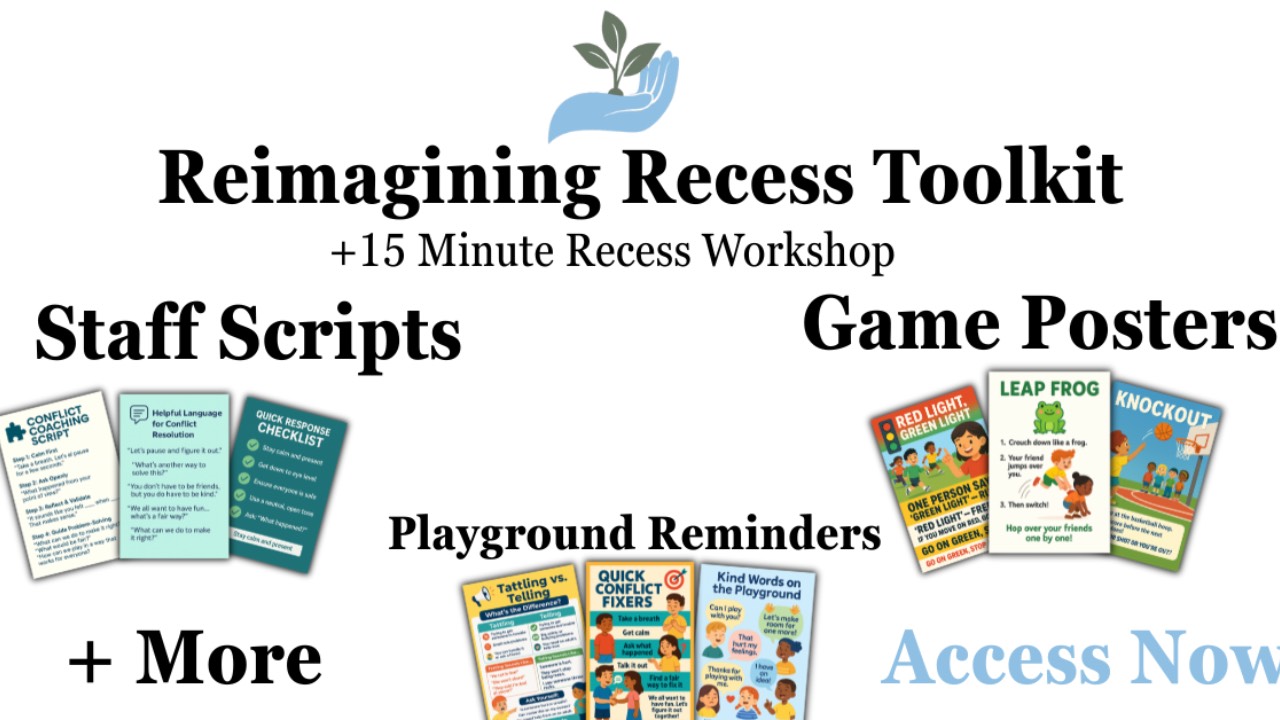 Programme Recess Names Reimagining Recess Toolkit!