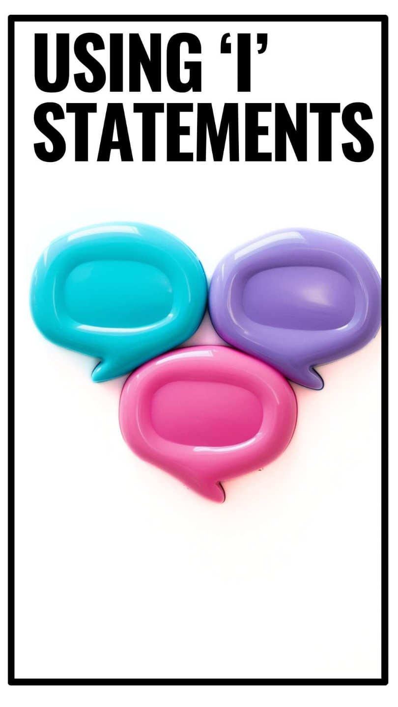 relationship rescue: using I statements